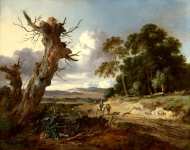 Jan Wijnants - A Landscape with Two Dead Trees